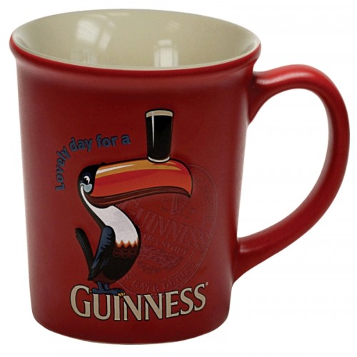Guinness Toucan Mug Red