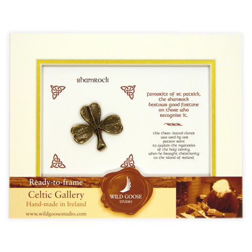 Framed Shamrock – Wild Goose Studio (image for) Framed Shamrock – Wild Goose Studio